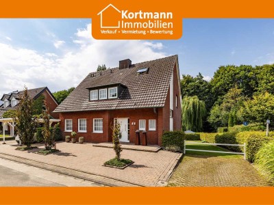 Einfamilienhaus mit Einliegerwohnung und Parkgrundstück in Saerbeck