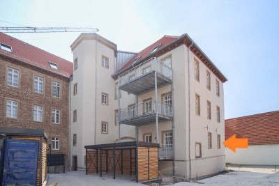 Historischer Charme trifft modernen Mietkomfort!
3,5-Zimmer-Wohnung: Erstbezug nach Sanierung