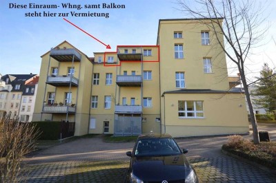 °°° Tolle Single-1-Raum-Whg. mit großem Westbalkon und Küchenzeile inklusive! °°°