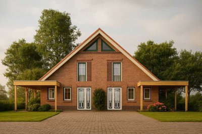 Exklusives Friesenhaus A+ Neubau an der Nordsee Provisionsfrei!