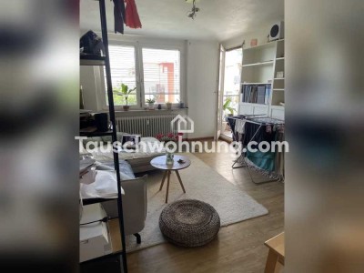 Tauschwohnung: Klein aber zentral mit Balkon Blick auf Schönberg