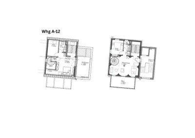 3-Zimmer-Turmwohnung mit Balkon u. Dachterrasse