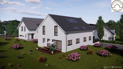 BIETERVERFAHREN! Neubau KfW-55-Doppelhaushälfte mit Garten & Garage in Heidenheim