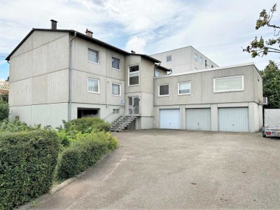 Wohnung (73m²) und Büro/Praxisflächen (98m²) auf einer Ebene