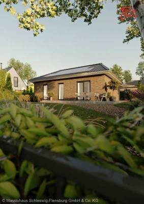 Ein Bungalow, der Sie mit Behaglichkeit empfängt