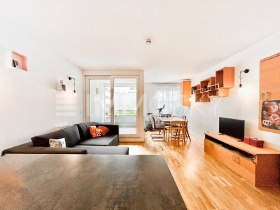 Stellplatz und Loggia - Top geschnitten und modern!