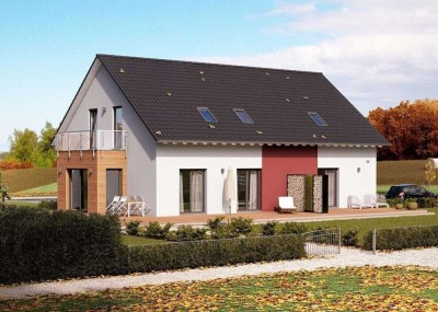 Zwei Familien, ein Zuhause - Effizient, modern & umweltfreundlich! Mehrgenerationenhaus in Kalko
