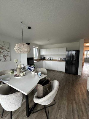 Lichtdurchflutete Neubauwohnung mit Blick über Rheda