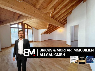 Bergblick inklusive! - Schöne 3-Zimmer-Wohnung im Allgäu-Stil