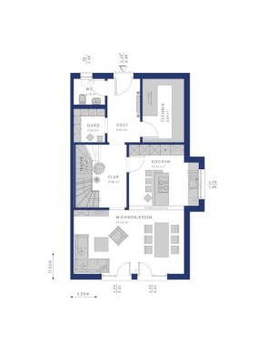 Doppelhaushälfte in Calw-Altburg mit Bauplatz für Familien SCHLÜSSELFERTIG