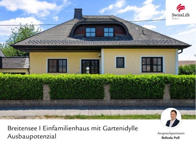 Breitensee | Ruhig gelegenes Einfamilienhaus mit Gartenidylle und Ausbaupotenzial
