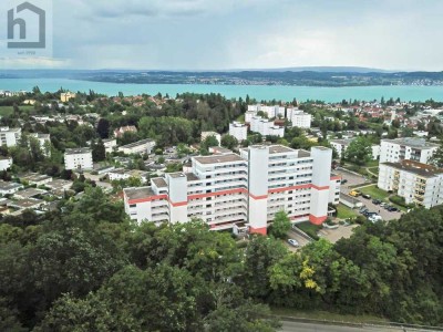 Hübsche 1-Zimmer-Wohnung im 1. OG (Aufzug vorhanden) mit Loggia und Bergsicht in Überlingen