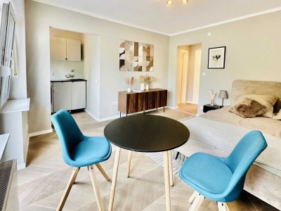 Provisionsfrei! Exklusiv saniertes 1-Zimmerapartment mit Balkon und Einzelstellplatz