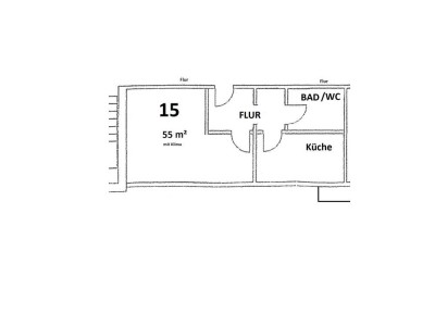 Geschmackvolle, gepflegte 1-Zimmer-Wohnung in Gernsbach