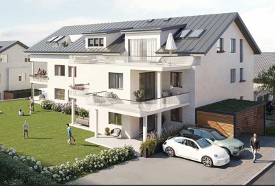 Exklusive 4-Zimmer Neubauwohnung mit großer Süd-Terrasse