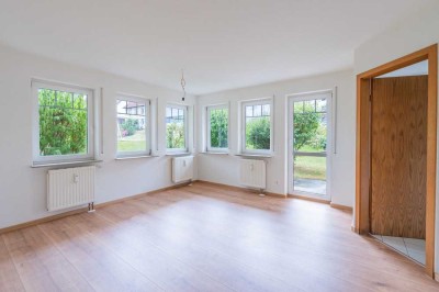 "Wohnen am historischen Stadtgraben" ...4-Zimmer-Gartenwohnung