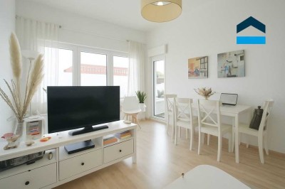 Düsseldorf-Bilk: Beliebt und zentral - Ebenerdige zwei Zimmer Erdgeschosswohnung mit Balkon