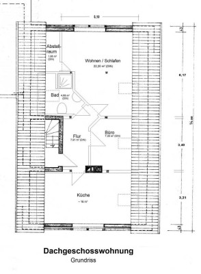 Attraktive 2-Zimmer-DG-Wohnung in Aachen-Nütheim