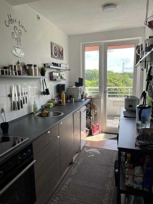gemütliche 2 Zimmer Dachgeschosswohnung mit großem Balkon