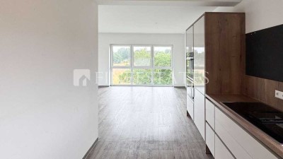2-Zimmer-Wohnung mit südlicher Dachterrasse und Blick ins Grüne