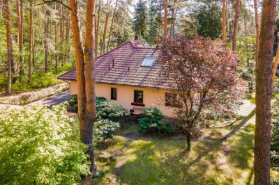 Einfamilienhaus in Mittenwalde Töpchin - Mit Parkgrundstück, Wohnkeller, Einbauküche, Sauna, Kamin