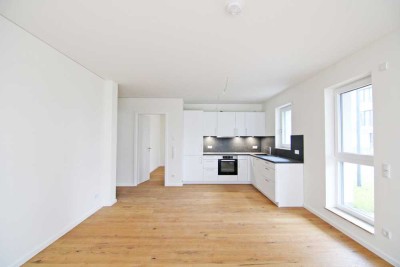 Terrassenwohnung mit großer Süd-Terrasse zum Verlieben: eleganter Erstbezug mit allen Extras!
