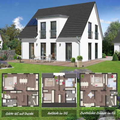 Massives Familiennest mit viel Platz und Licht, gemütlich und geräumig in Gerstungen