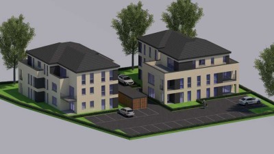Neubau | 3 Zi Wohnung in QNG Standard in Herzen von Ganderkesee