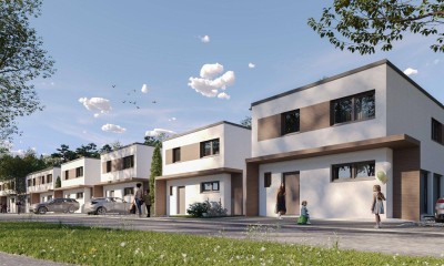 **MIT WOHNBAUFÖRDERUNG ab € 1.550/Monat in der Doppelhaushälfte HAUS 6-2