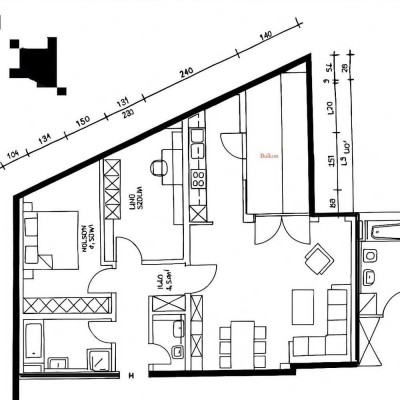 Moderne & möblierte 3-Zimmer-Wohnung mit Parkblick und TG-Stellplatz – Nähe Messe Frankfurt