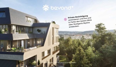 Barrierefreie, 3,5 - Zimmer - Neubauwohnung mit Traumblick in S-Killesberg!