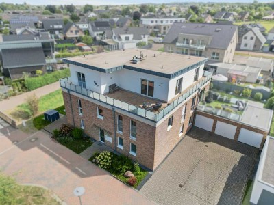 Exklusives Penthouse mit 360°-Dachterrasse, Stil & Komfort in ruhiger Wohnatmosphäre von Xanten