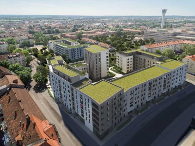 2.-Zimmer-Wohnung Baujahr 2021 in Nürnberg-Eberhardshof