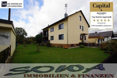 Schönes Zweifamilienhaus mit zwei Garagen aus einem großzügigen Grundstück - Ein Objekt von Ihrem...