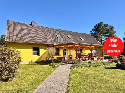 HORN IMMOBILIEN bei Pasewalk, großes Einfamilienhaus, 5 Zimmer, großes Grundstück, Pool, Garage, EBK