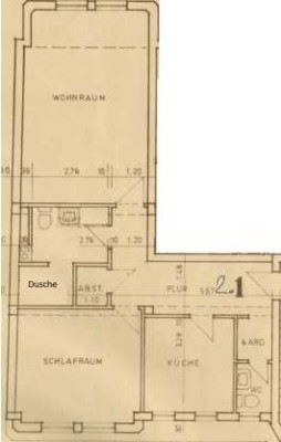 Freundliche 2-Zimmer-Wohnung mit gehobener Innenausstattung in Aschaffenburg