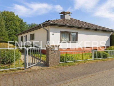 Charmanter Bungalow: Naturnah am Wald leben