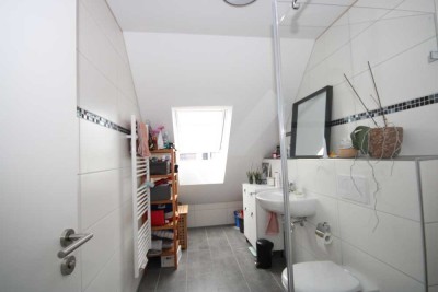 Attic apartment with balcony in Munich-Aubing, 3 rooms