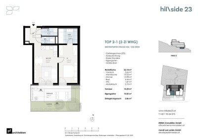 Pärchenhit! Helle 2-Zimmer-Wohnung mit kleinem Garten zu verkaufen!