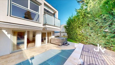 Modernes Wohnen in Wiens grüner Oase - Lichtdurchflutetes Haus mit Topterrasse und Weitblick!