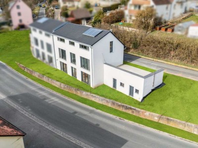 Modernes Wohnen direkt am Naturbad – neuwertige Doppelhaushälfte mit Stil in Großhabersdorf
