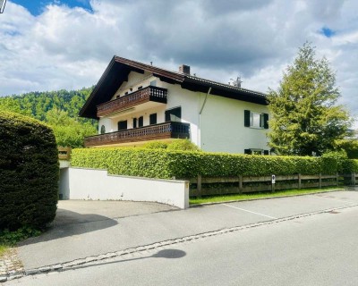 Uneinsehbare Gartenwohnung in ruhiger und zentraler Lage von Rottach-Egern