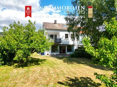 S-Heumaden: Sanierungsbedürftiges Reihenendhaus mit XL-Garten