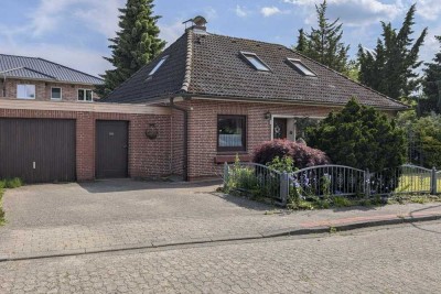 Zentrales Einfamilienhaus in Harsefeld mit Garten und Garage