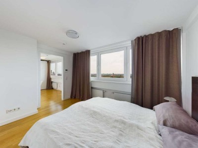 DIE ZIMMEREI | Möblierte 2-Zimmer-Wohnung nahe der FOM - ideal für Berufstätige & Paare | XL Bude
