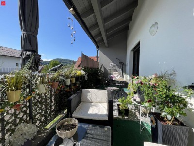 Stilvoller Jungfamilientraum mit Abendsonne