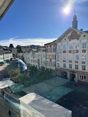 Helle 3-Zimmer-Wohnung im historischen Stadthaus von Bad Tölz-Marktstrasse