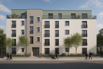 Moderne 4-Raum Wohnung am Schwanenteich - KfW40 / Tiefgarage / Aufzug