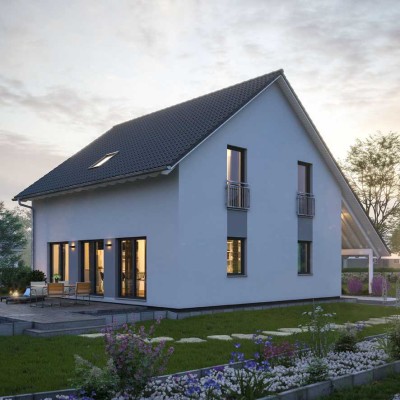 Durchdachte Architektur, nachhaltig gebaut, Top Grundstück und eine klasse Aktion!