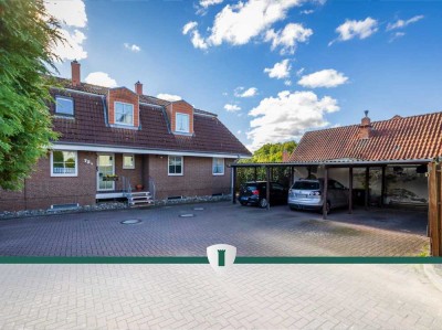 Lichtdurchflutetes Endreihenhaus mit gepflegtem Garten und Stellplatz im Carport in Bad Schwartau